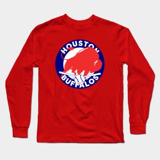 Defunct Houston Buffalos Baseball 1959 Long Sleeve T-Shirt